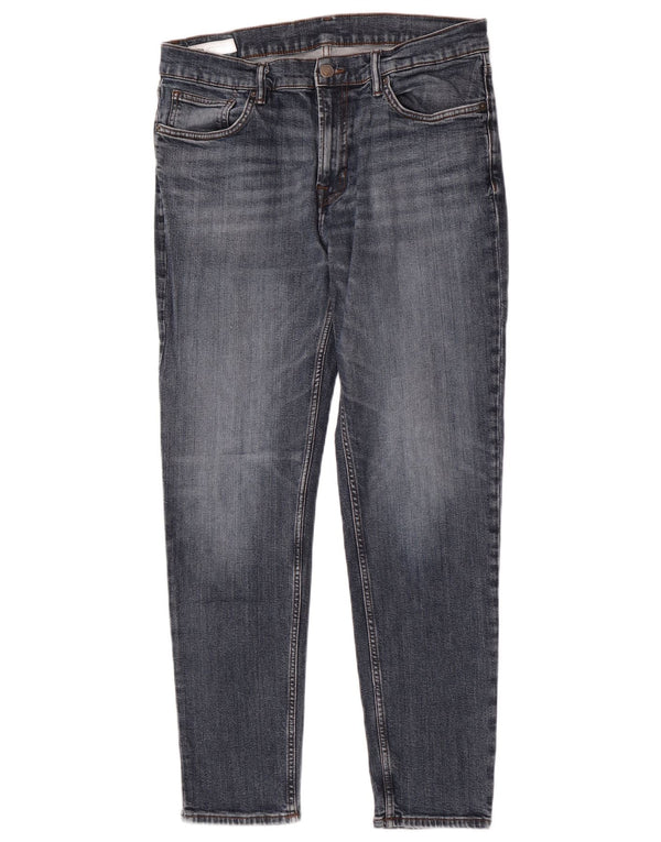 Zara Herren Slim Jeans EU 46 XL W36 L30 Blaue Baumwolle