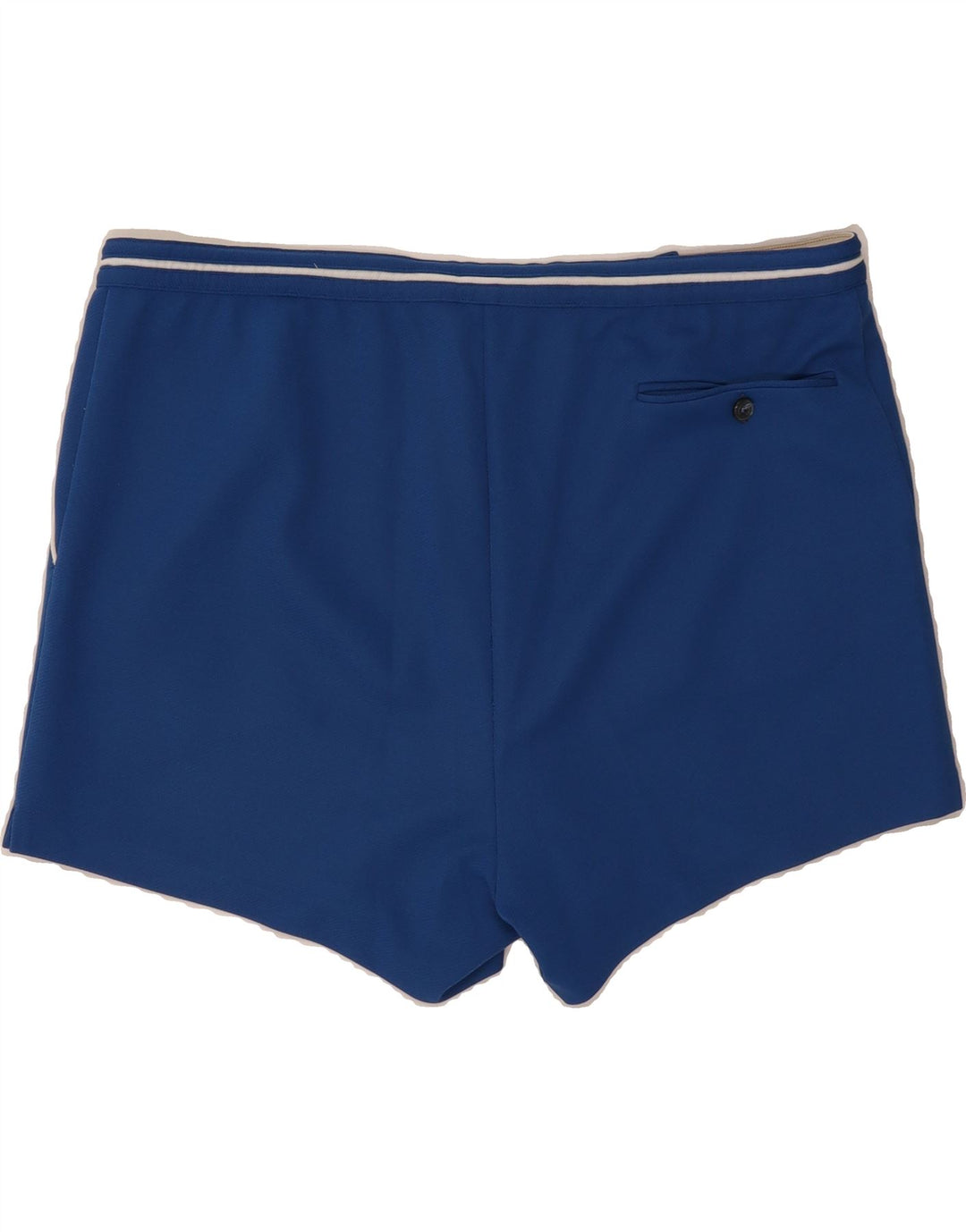 VINTAGE Mens Sport Shorts IT 56 XL Blue Polyamide Vintage Vintage and Second-Hand Vintage from Messina Hembry 