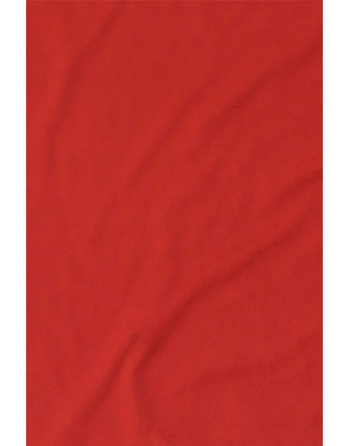 Sergio Tacchini Herren-T-Shirt mit Grafik, Größe S, Rot, Farbblock