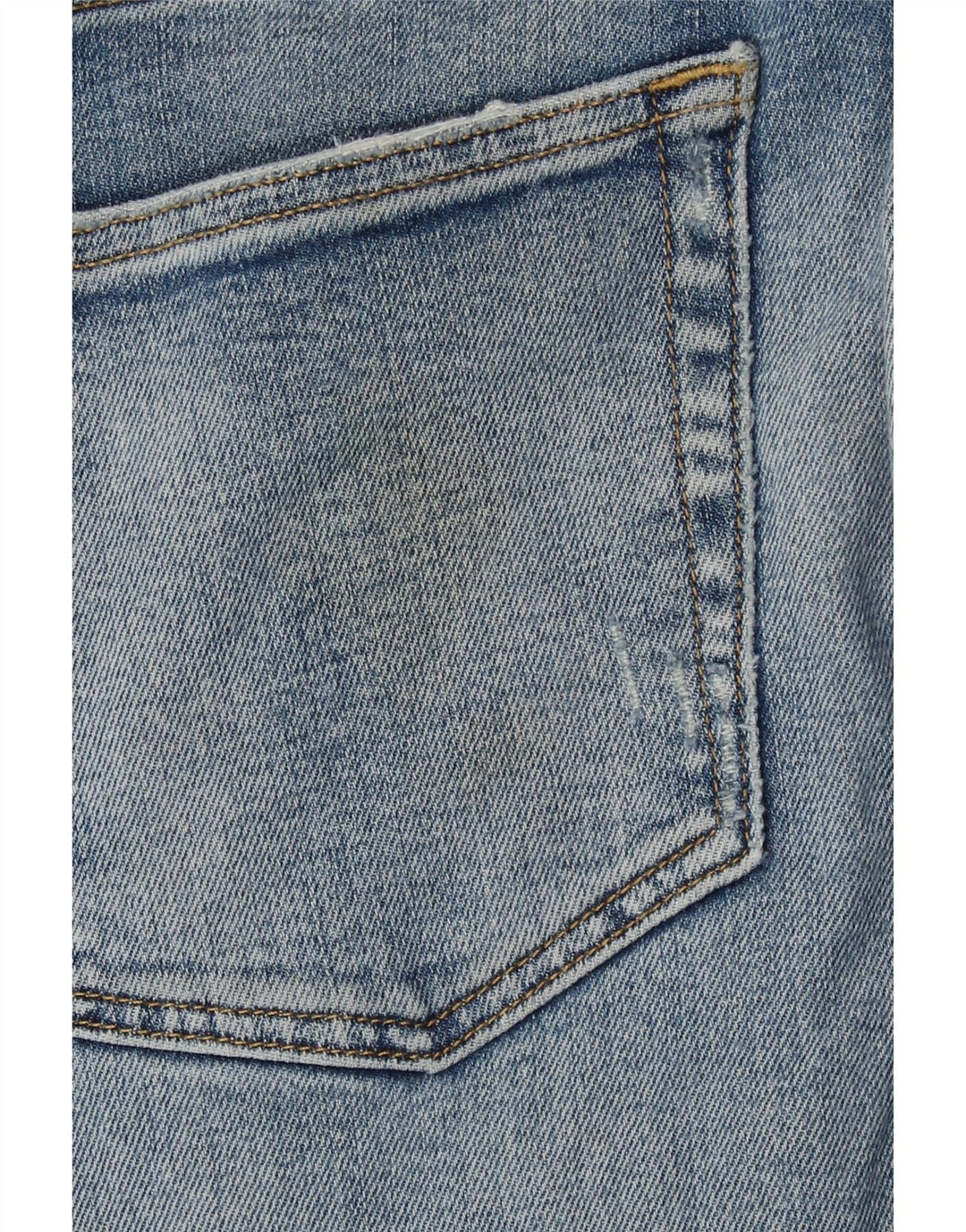 Calvin Klein Herren Distressed Slim Jeans W29 L28 Blaue Baumwolle
