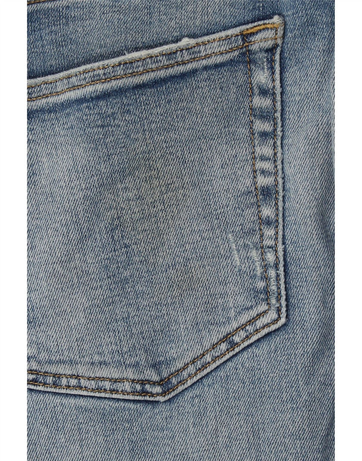 Calvin Klein Herren Distressed Slim Jeans W29 L28 Blaue Baumwolle