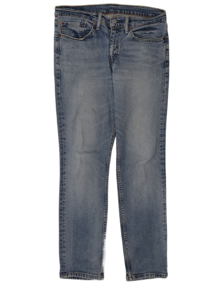 Levi's Herren 511 Slim Jeans W34 L32 Blaue Baumwolle
