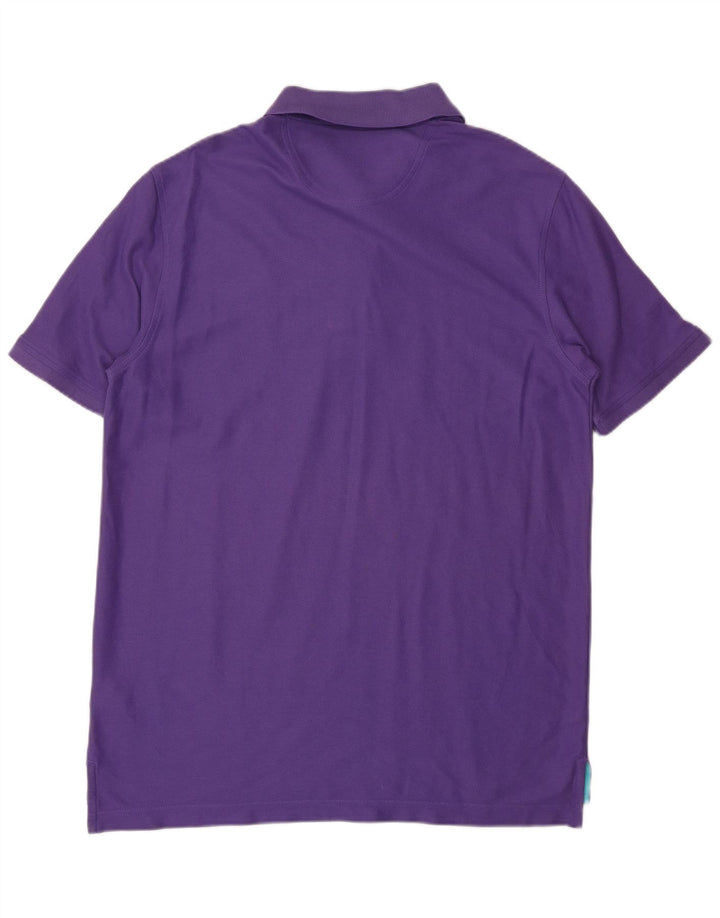 Izod Herren-Poloshirt, Größe L, Lila, Baumwolle