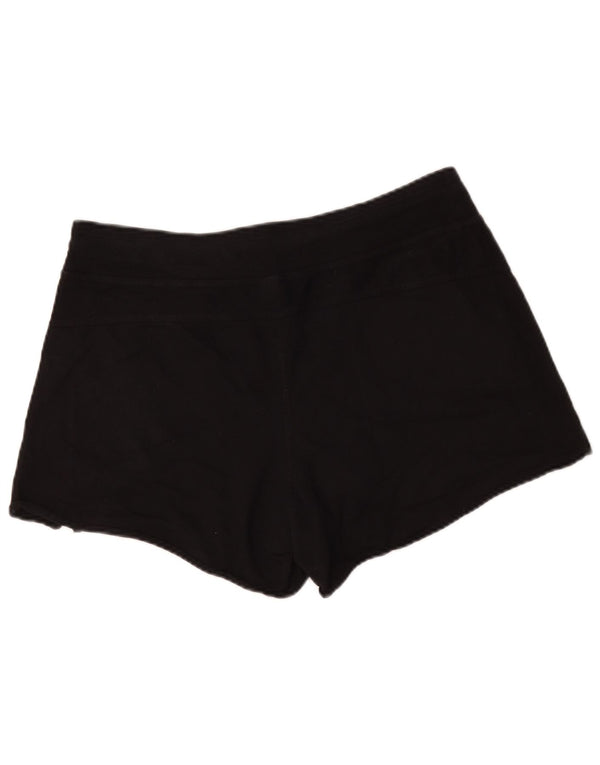 Calvin Klein Damen Sportshorts UK 18 XL Schwarz Baumwolle