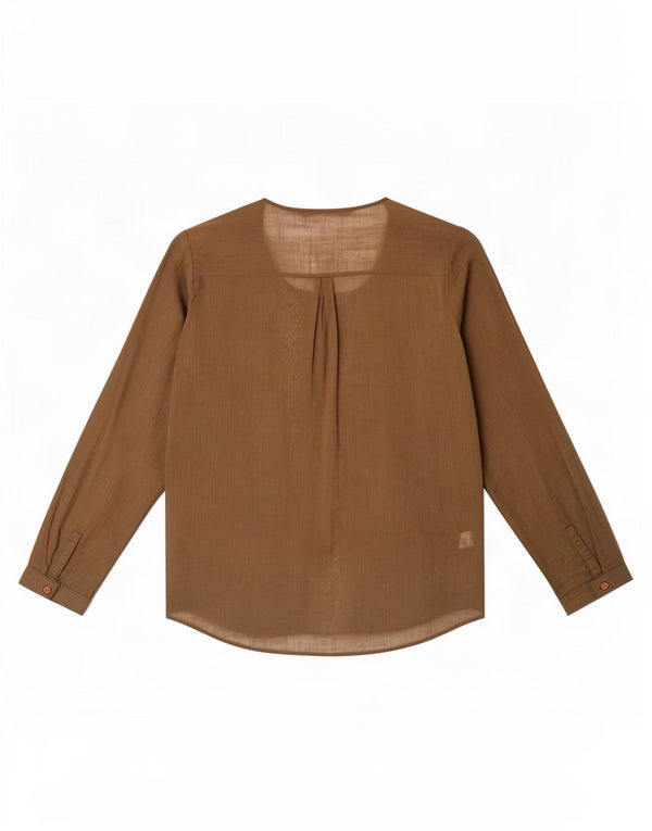 Zara Damen Hemdbluse UK 14 Medium Khaki