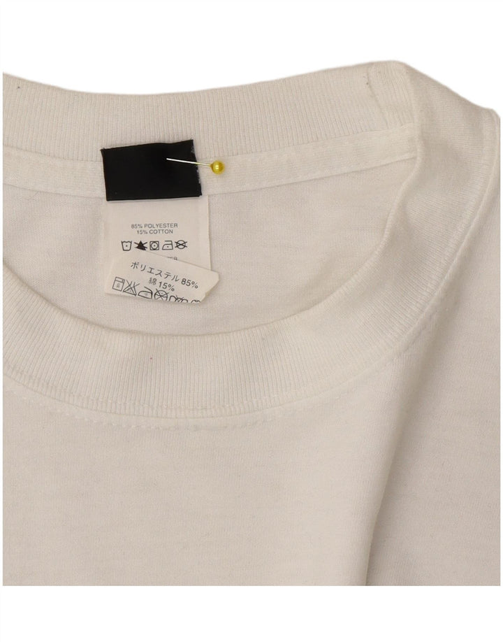 Oakley Herren-Top, langärmelig, groß, weißes Polyester