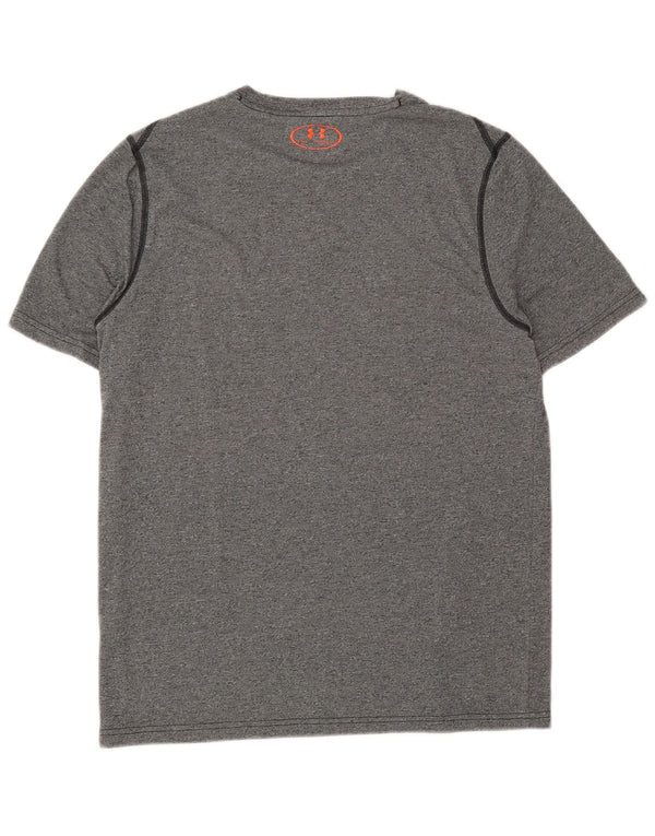 Under Armour Herren Heat Gear T-Shirt Top Medium Marineblau meliert