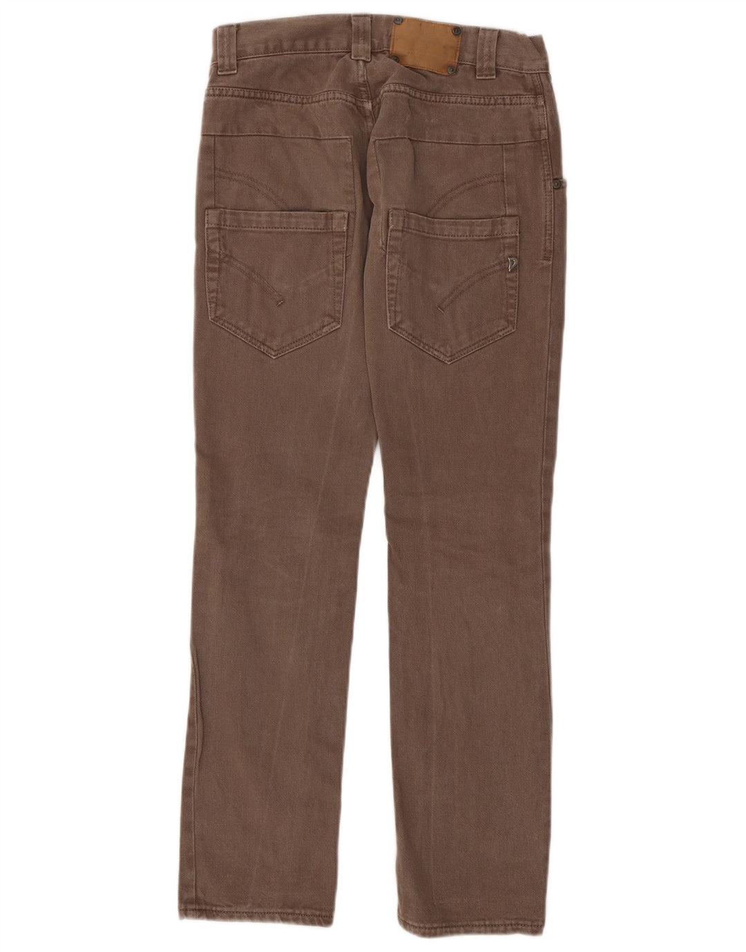 Dondup Damen Straight Jeans W28 L30 Beige