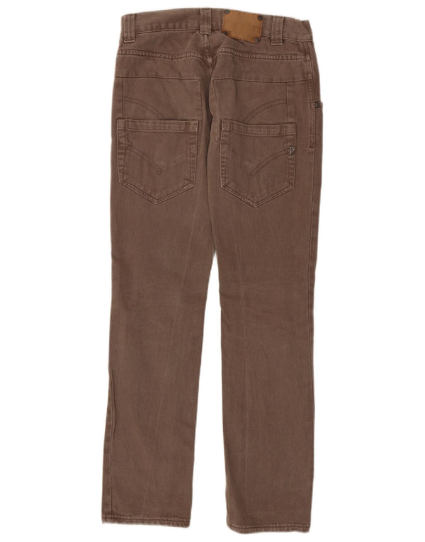 Dondup Damen Straight Jeans W28 L30 Beige