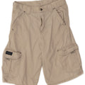 Wrangler Boys Cargo Shorts 11–12 Jahre W24 Beige Baumwolle