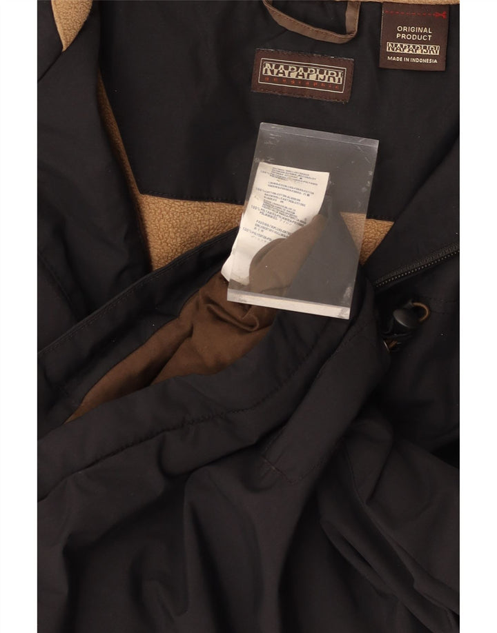 NAPAPIJRI Herren Windjacke UK 42 XL Schwarz Polyamid