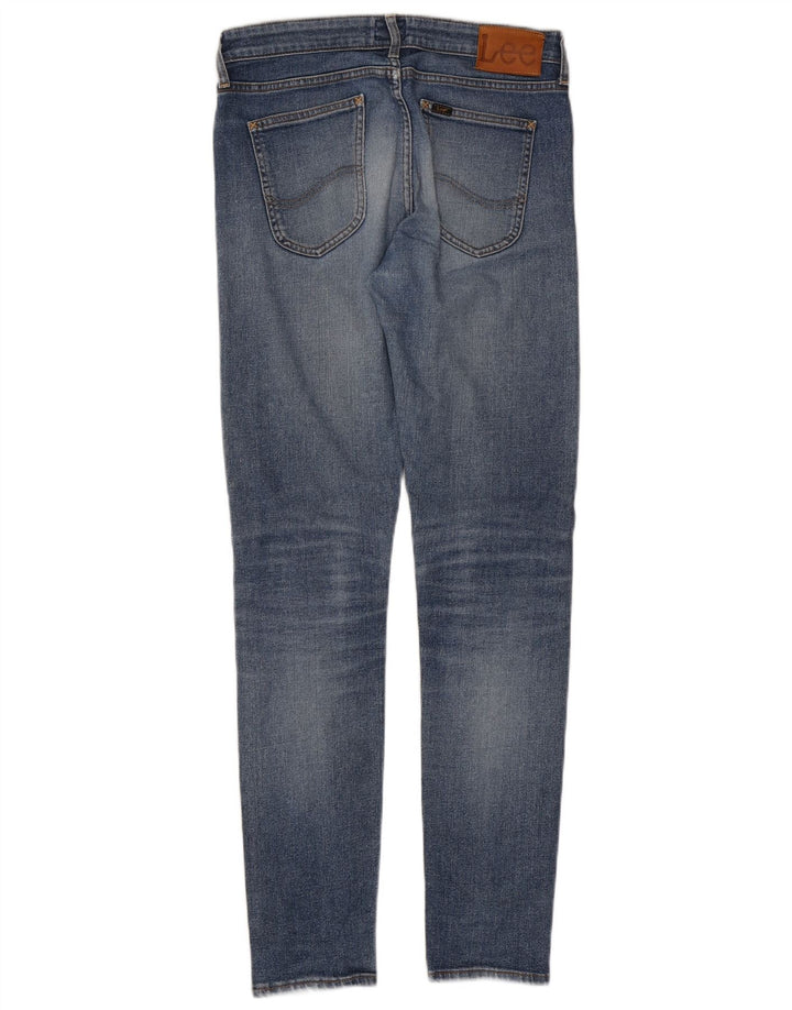 Lee Damen Malone Skinny Jeans W30 L32 Blaue Baumwolle