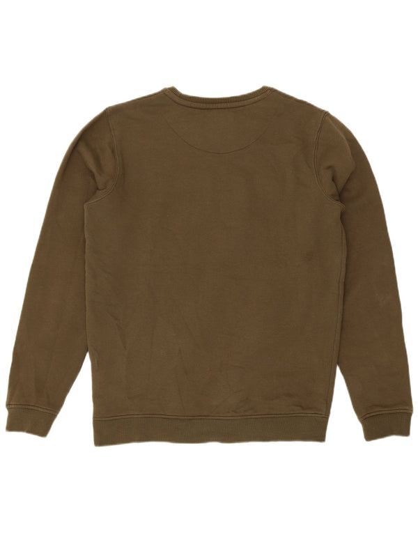 Jack Wills Jungen-Sweatshirt mit Grafik, 14–15 Jahre, Khaki, Baumwolle