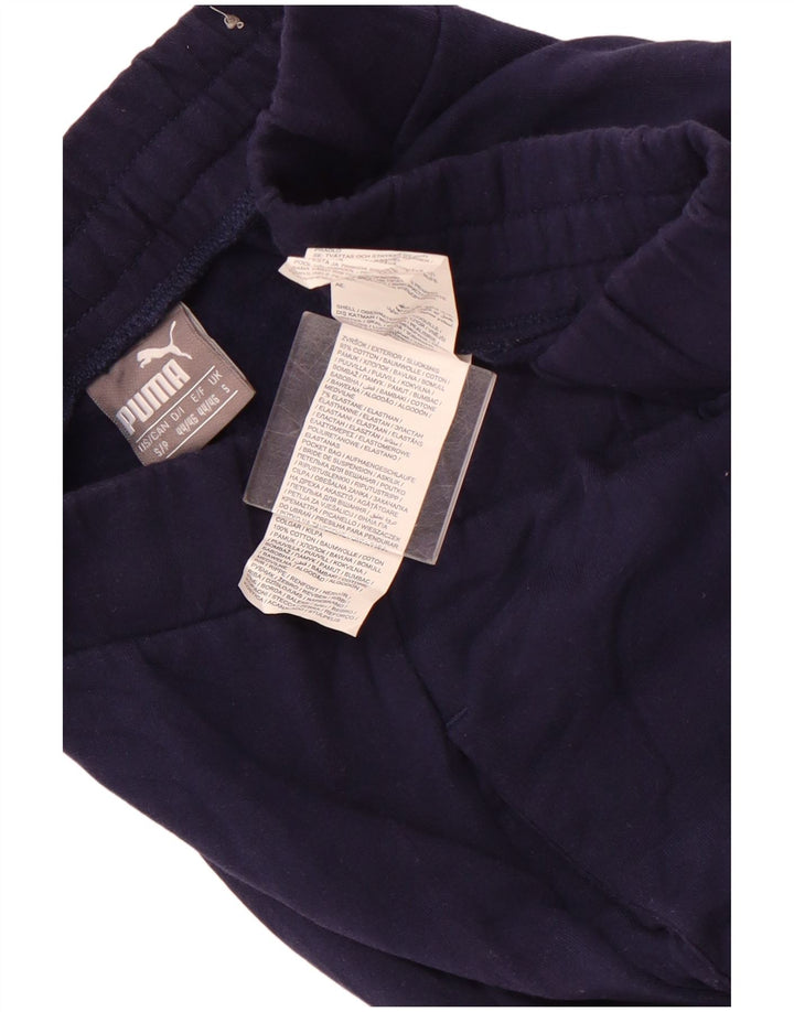 PUMA Herren-Trainingshose, Jogginghose, klein, marineblau, Baumwolle