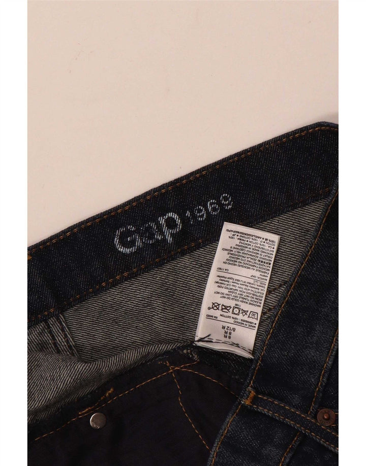 Gap Damen Jeansshorts UK 12 Medium W32 Blaue Baumwolle