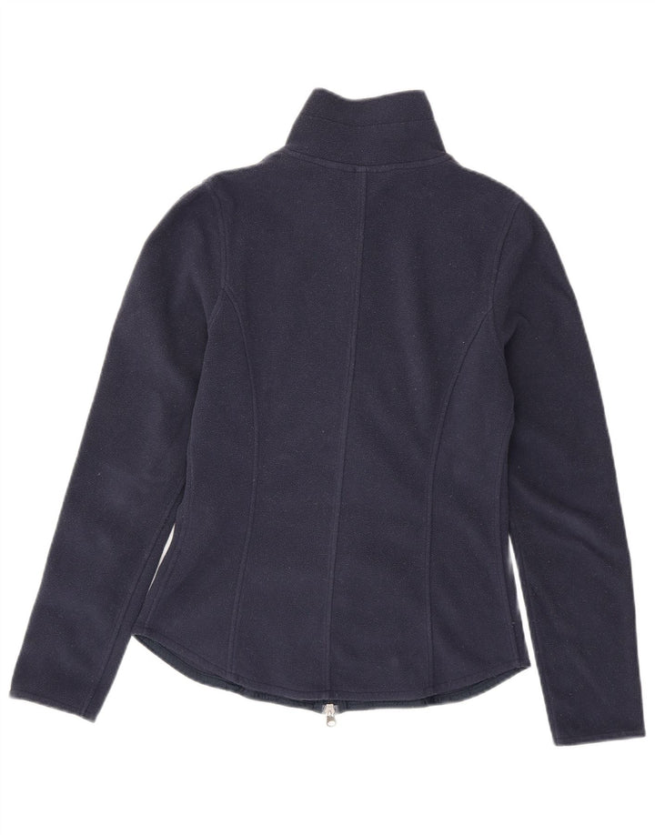 PUMA Damen Fleecejacke UK 10 Small Marineblau Polyester