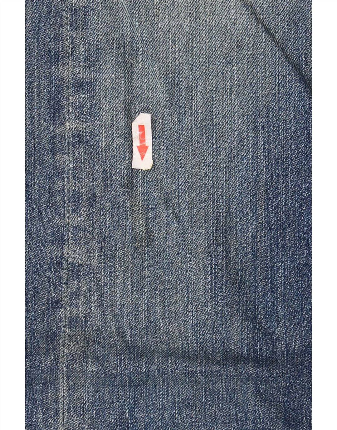Replay Damen Straight Jeans W31 L34 Blaue Baumwolle
