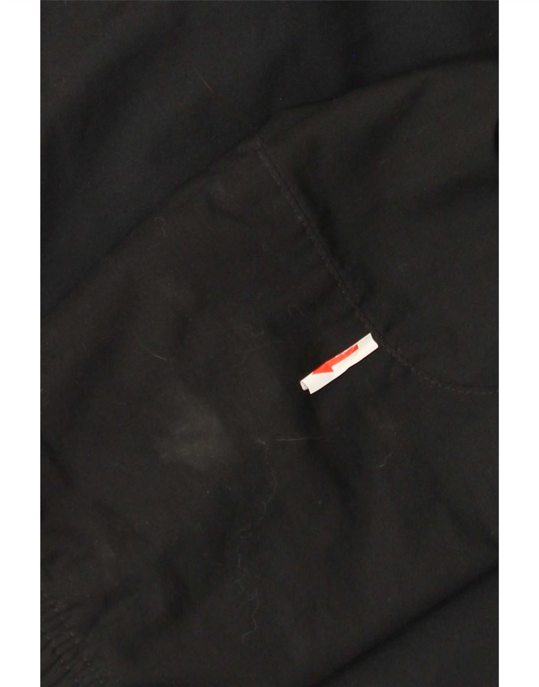 Nike Herren-Trainingsanzug-Oberteiljacke UK 38/40 Mittelschwarzes Polyester