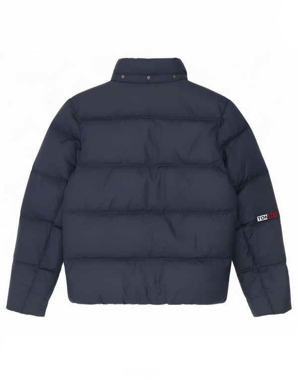 Tommy Hilfiger Herren Wattierte Jacke UK 34 XS Marineblau Polyester