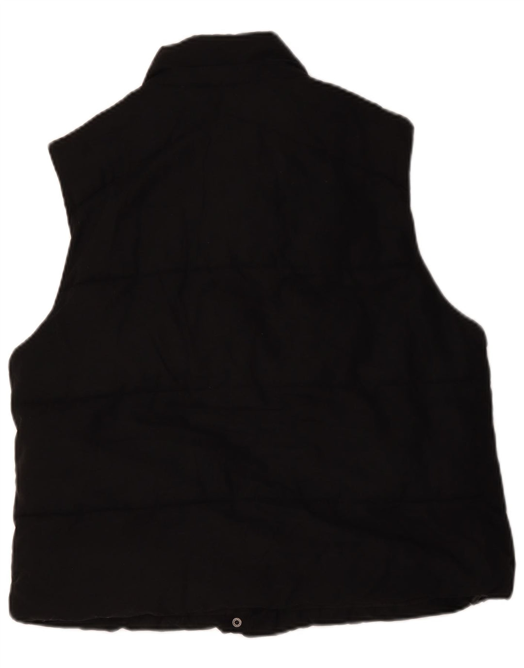 Jack Wills Damenweste UK 14 Große schwarze Baumwolle