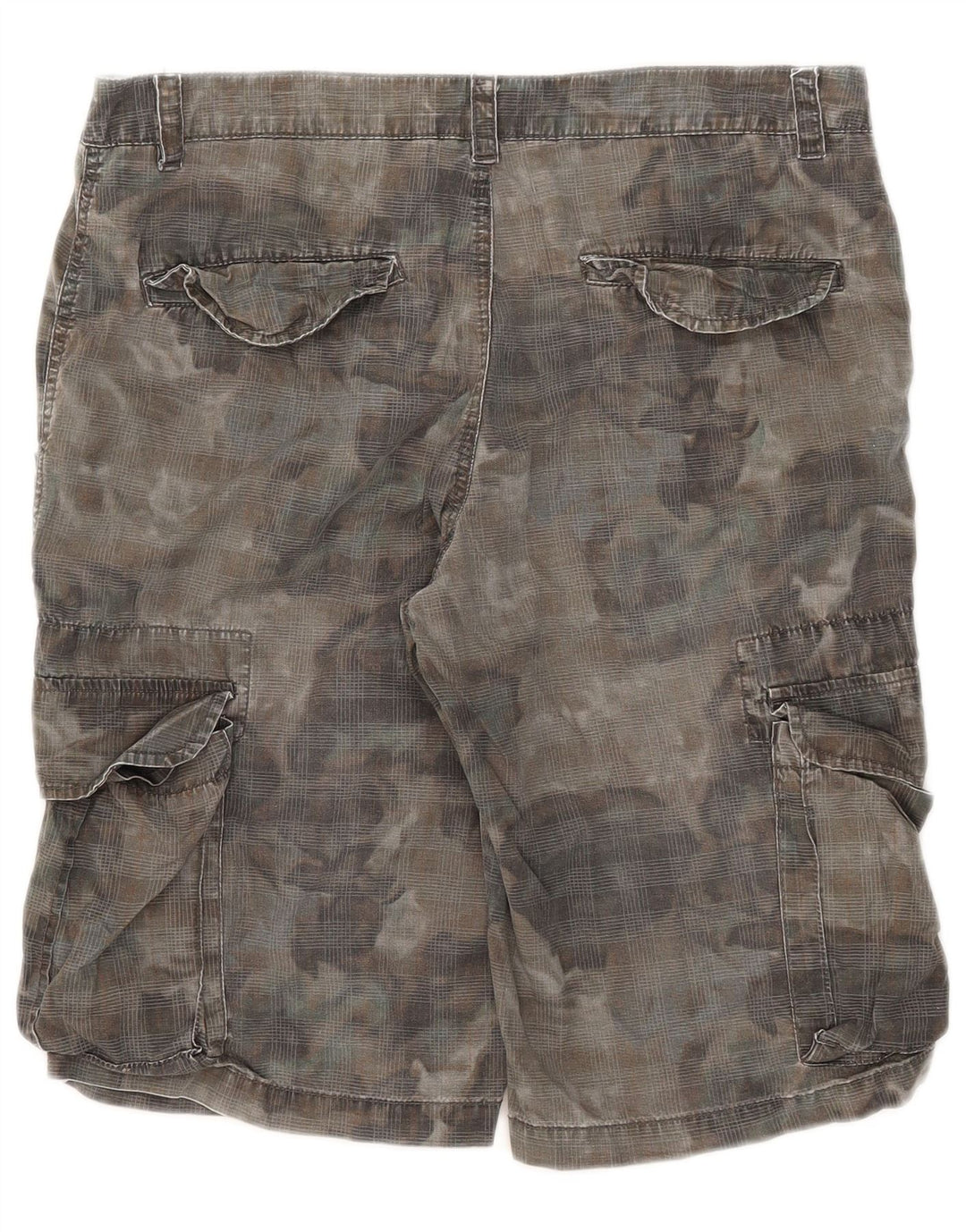 Zara Herren Cargoshorts EU 40 Medium W31 Khaki Baumwolle