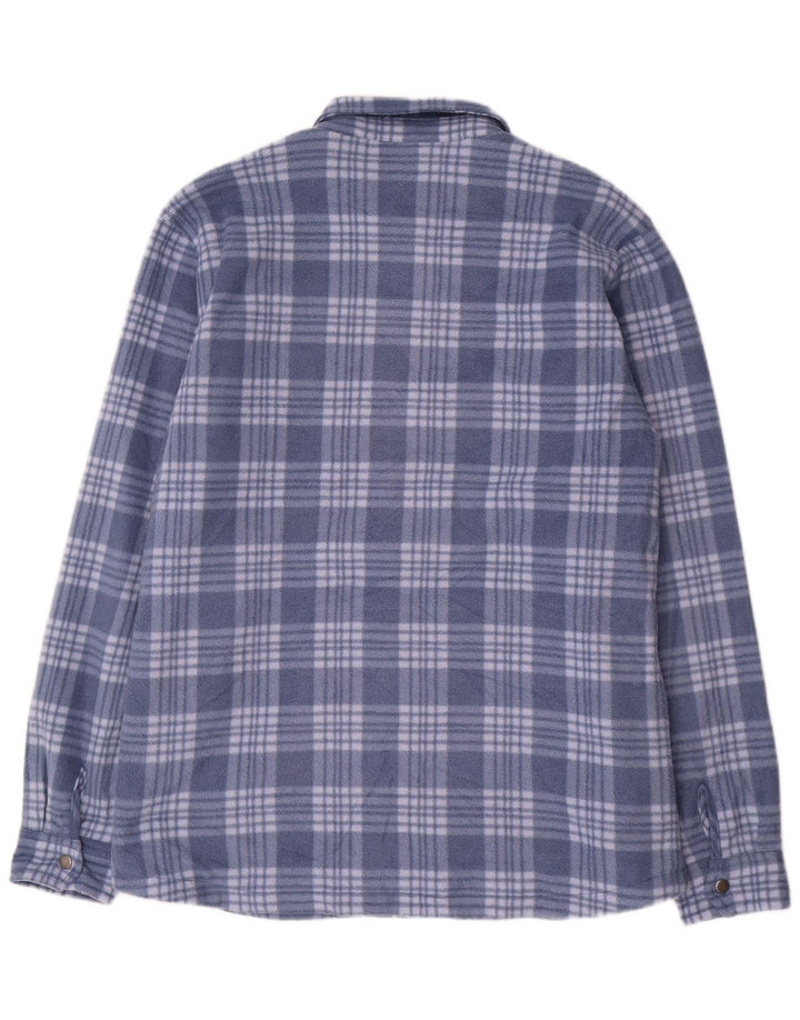 Volcom Herren Lumberjack Fleece Shirt XL Blau kariert Polyester
