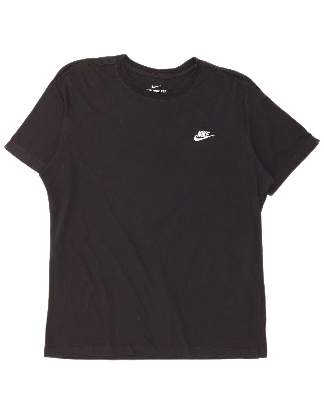 NIKE Herren T-Shirt Top Large Schwarz Baumwolle