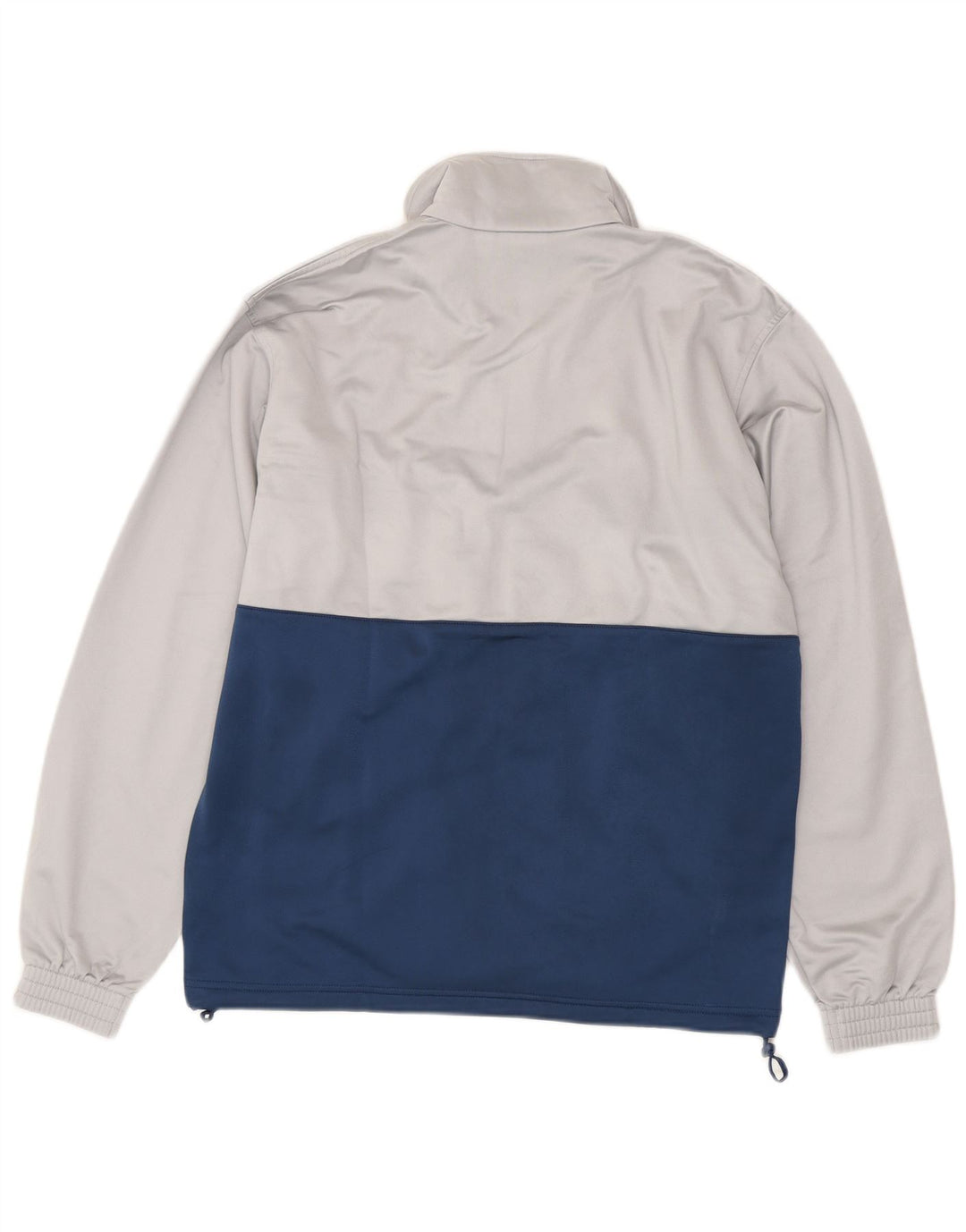 Diadora Herren-Trainingsanzugoberteil, UK-Größe 38, mittelweißes Colourblock-Polyester