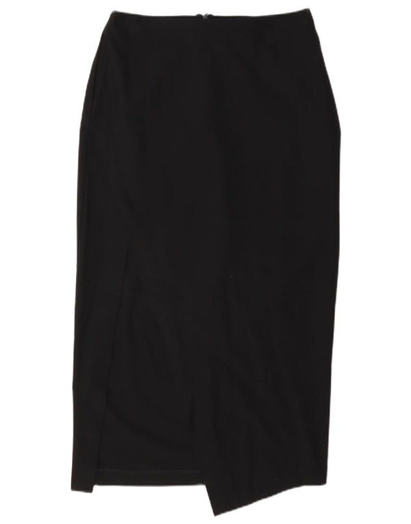 Zara Damen Midirock XS W24 Schwarz