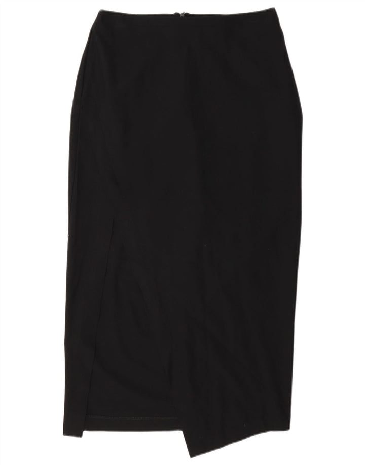 Zara Damen Midirock XS W24 Schwarz