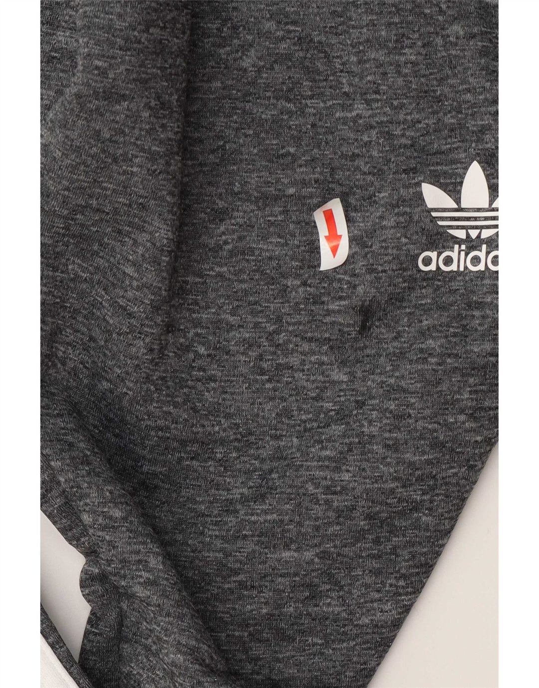 Adidas Damen Trainingshose Jogger UK 12 Mittelgraues Polyester