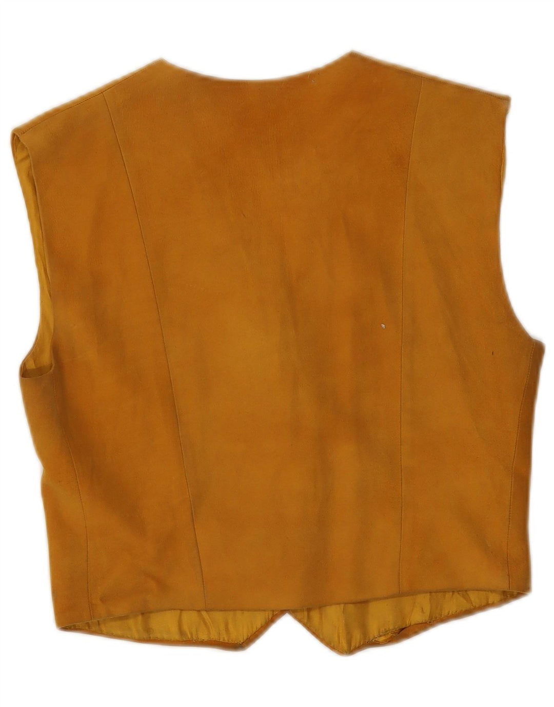 Vintage Damen Wildlederweste UK 8 Small Beige