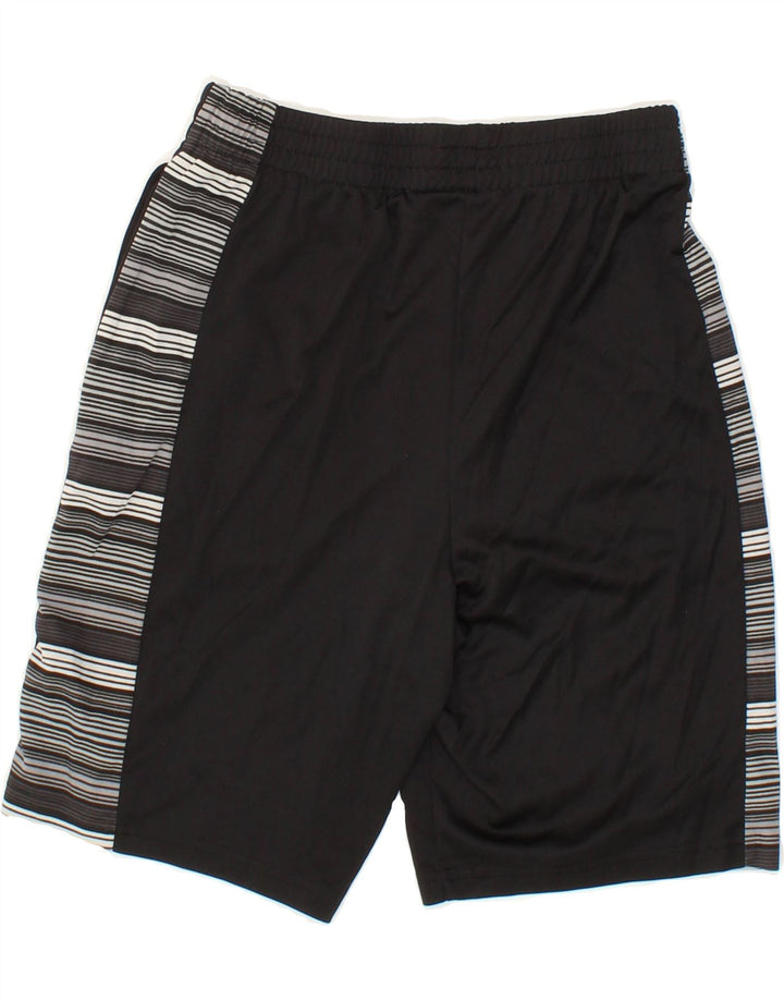 CHAMPION Boys Sport Shorts 14-15 Years  Black Striped Vintage Champion and Second-Hand Champion from Messina Hembry 
