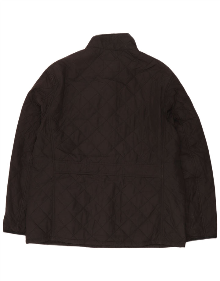 Marks & Spencer Herren Steppjacke UK 42 XL Schwarz Polyester