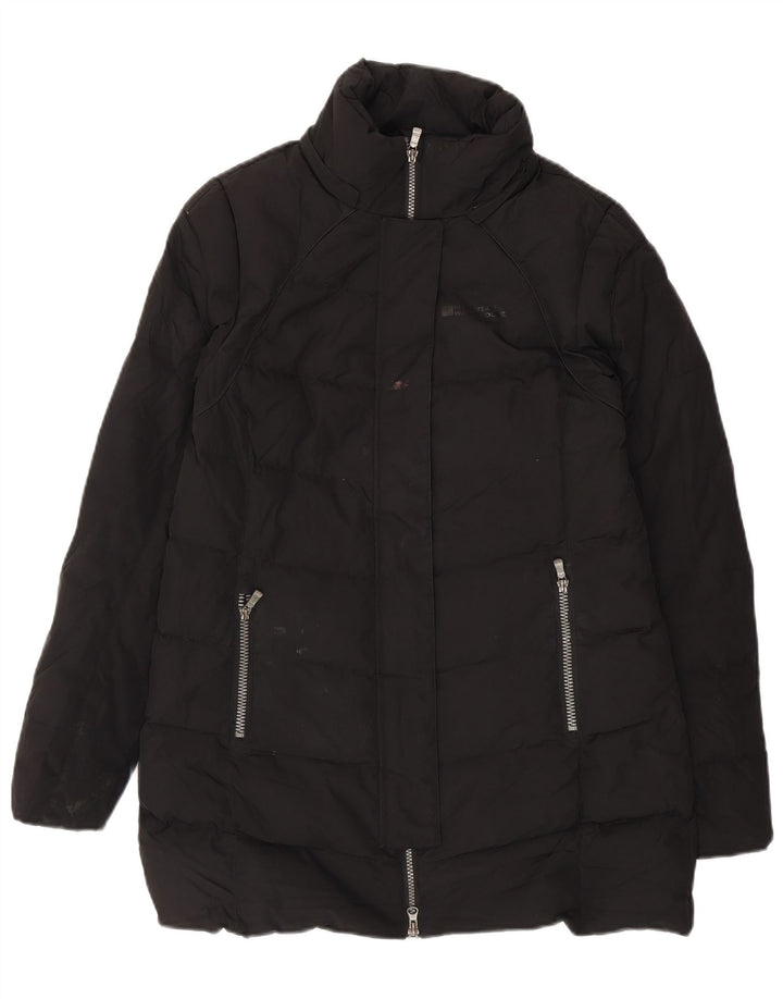 Mountain Warehouse Wattierter Damenmantel UK 10 Small Schwarz Polyester
