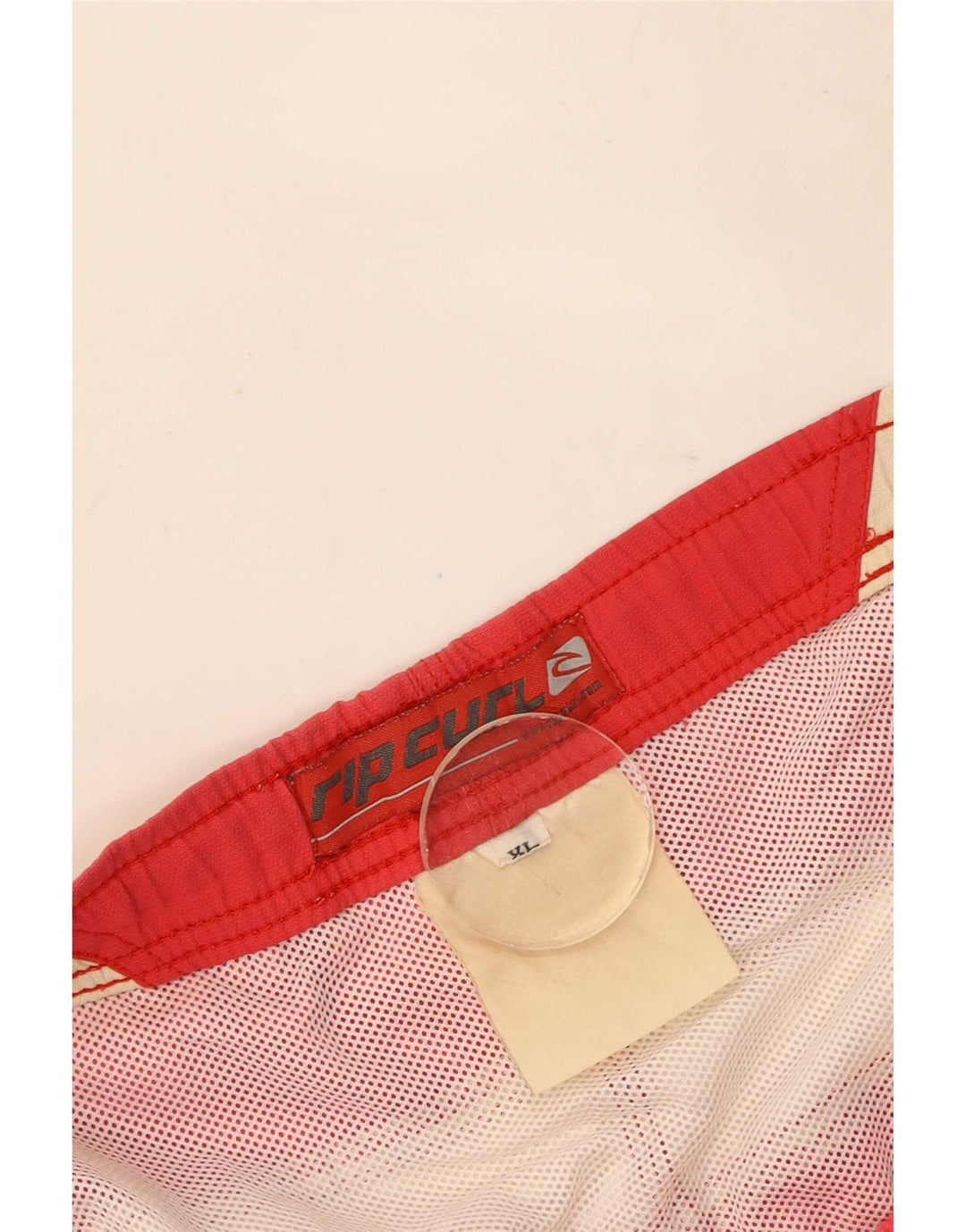 Rip Curl Herren-Badeshorts mit Grafik, XL, Rot, Farbblock