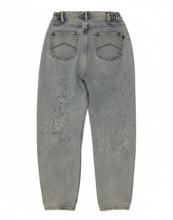 Carrera Damen 758 High Waist Tapered Jeans EU 36 Small W27 L26 Blaue Baumwolle