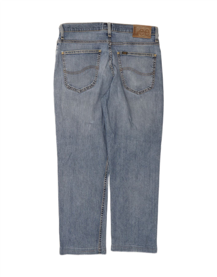 LEE Mens Brooklyn Straight Straight Jeans W32 L25 Blue Cotton Vintage Lee and Second-Hand Lee from Messina Hembry 