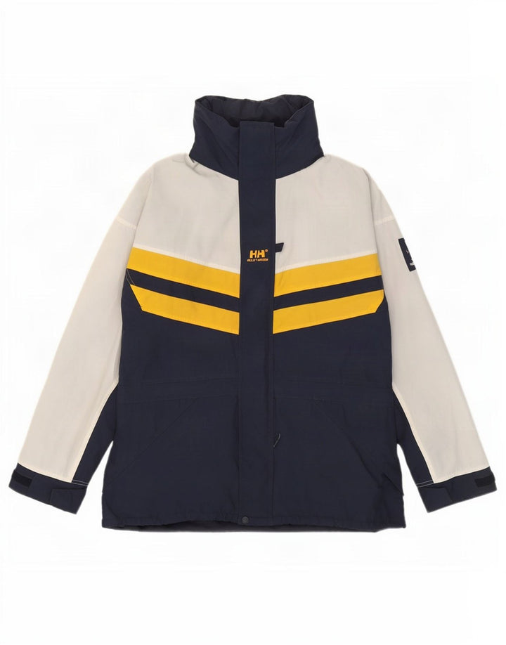Helly Hansen Herren-Windbreaker-Jacke, UK 38, mittleres Marineblau, Farbblock