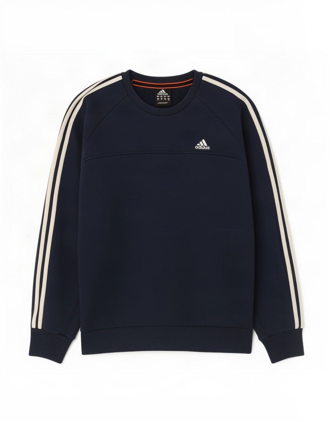 Adidas Herren Sweatshirt Pullover Medium Marineblau Baumwolle