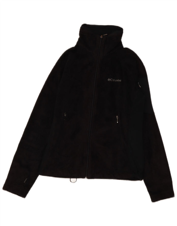 Columbia Damen Interchange Fleecejacke UK 10 Small Schwarz Polyester