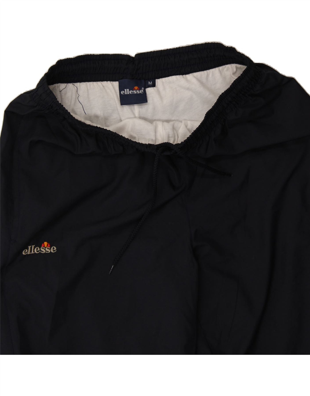 ELLESSE Mens Tracksuit Trousers Joggers Medium  Navy Blue Polyester Vintage Ellesse and Second-Hand Ellesse from Messina Hembry 