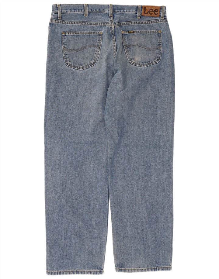 Lee Herren Straight Jeans W36 L31 Blau