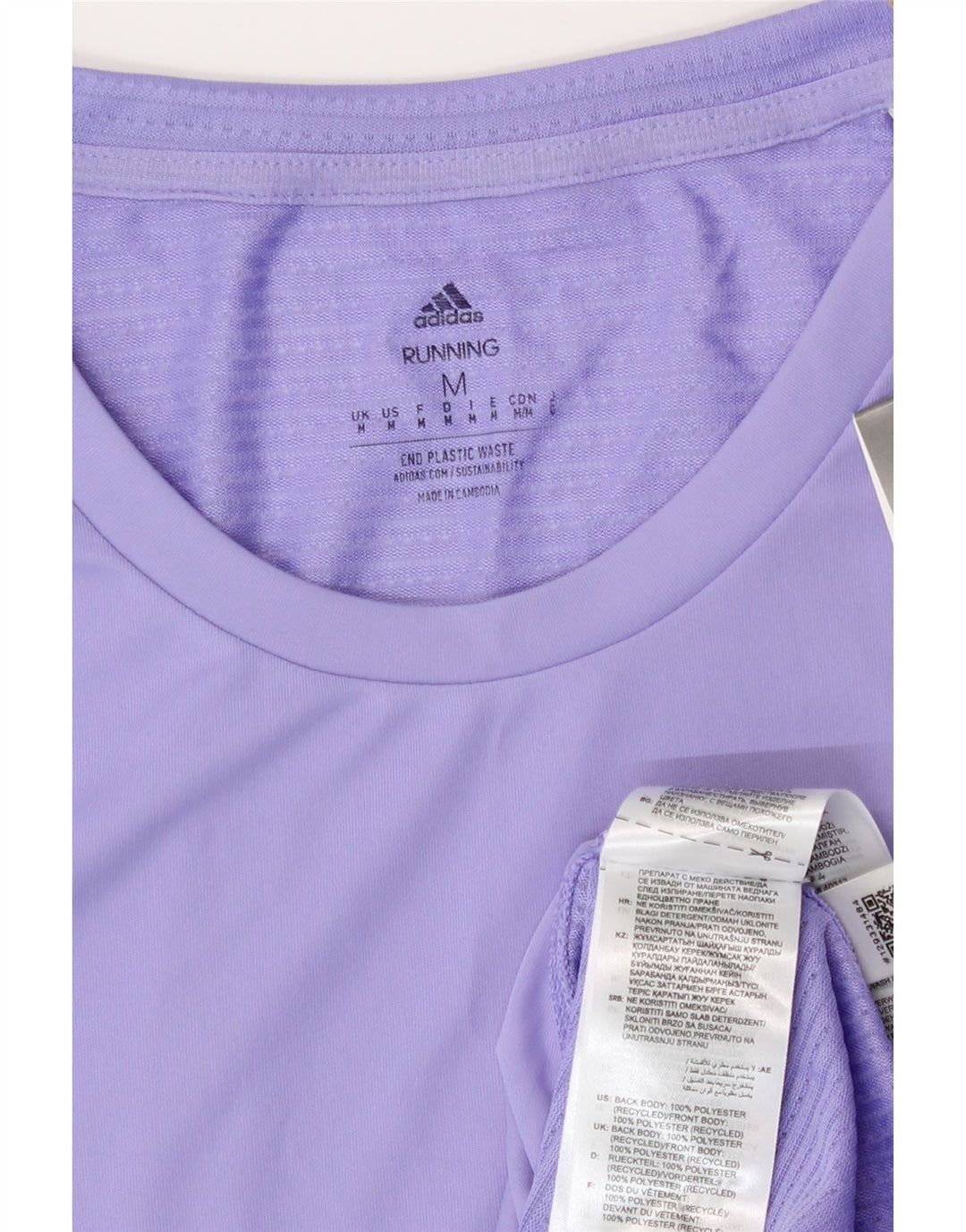 Adidas Herren Aeroready T-Shirt Top Medium Lila Polyester