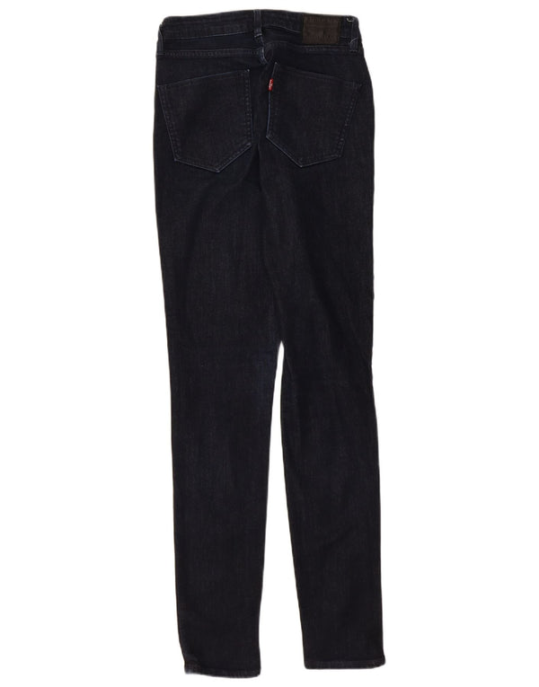 LEVI'S Damen Skinny Jeans W27 L32 Marineblaue Baumwolle