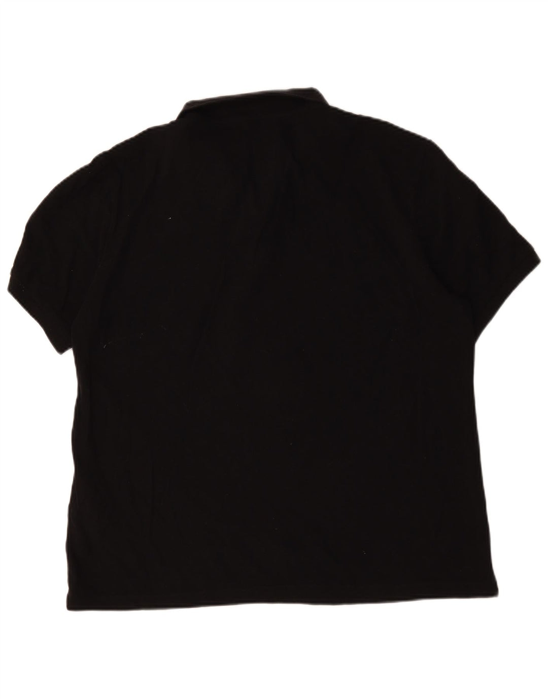 Massimo Dutti Herren Poloshirt 2XL Schwarz Baumwolle