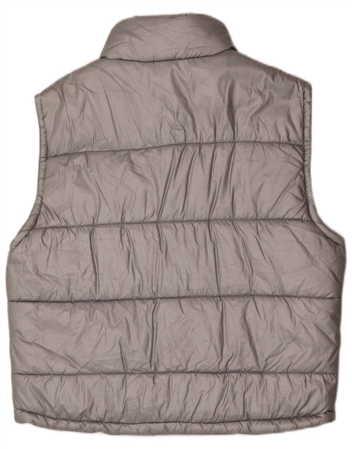Astrolabio Herren Wattierte Weste IT 48 Medium Silber Polyamid