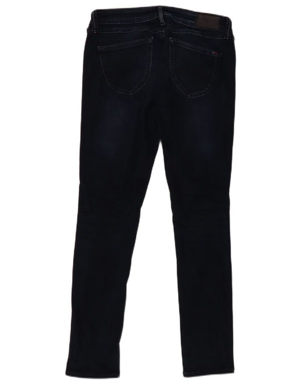 Tommy Hilfiger Damen-Jeans mit niedriger Taille, Röhrenjeans, W30, L30, Marineblau, Baumwolle