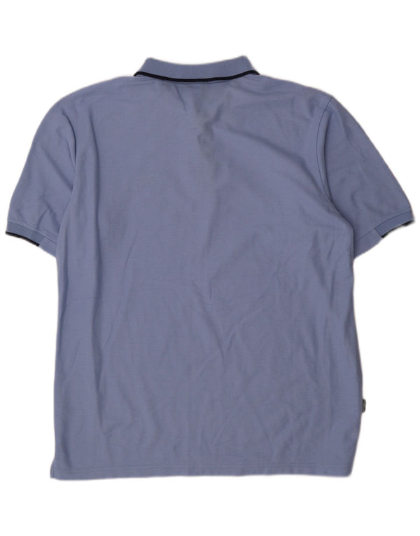 Umbro Herren Poloshirt XL Blau Polyester