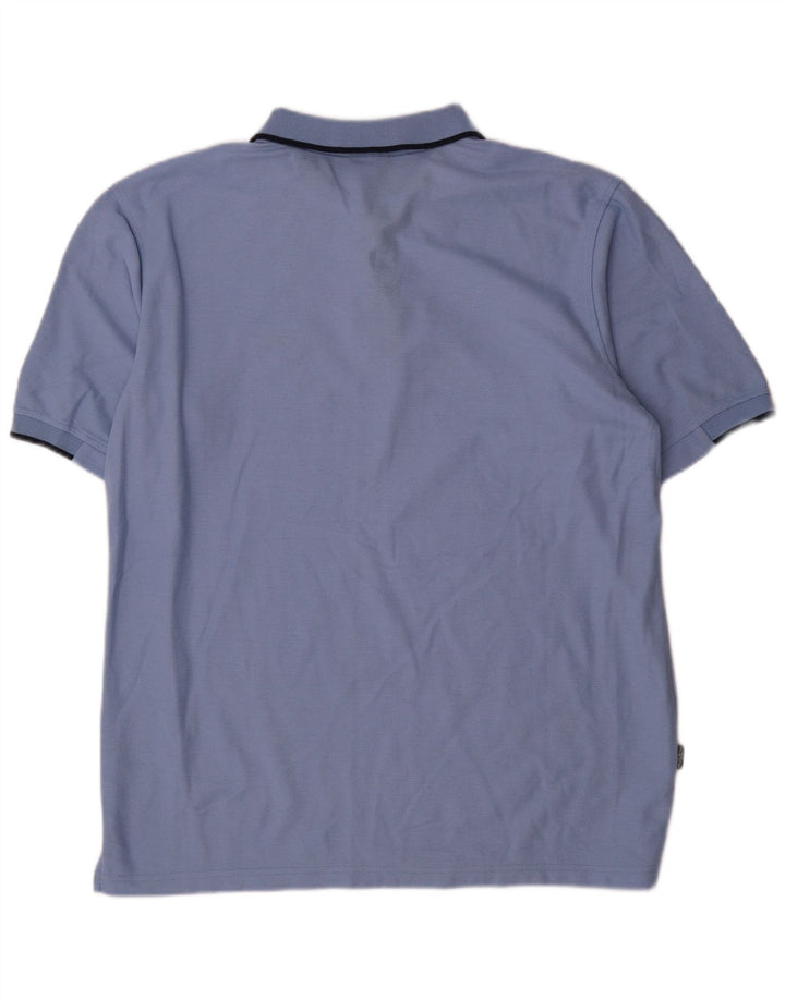 Umbro Herren Poloshirt XL Blau Polyester